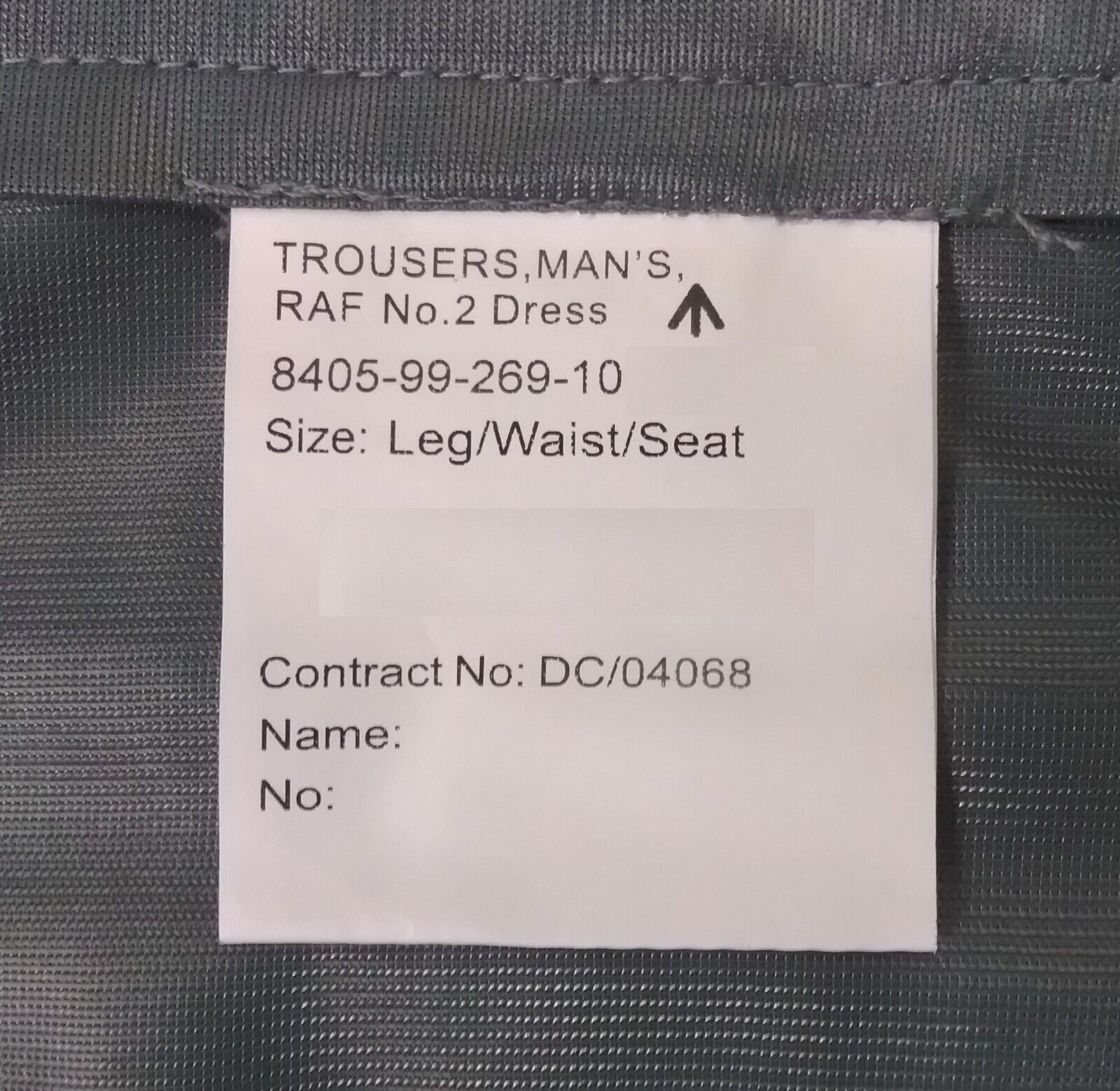 Air Force Trousers Mens No2 Dress RAF Royal Air Force Blue Grey Assorted Sizes Grade 1