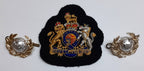 RM OFC Badges No1 W/O Wire Arm Patch & 1 Pair of Collar Dogs British Made R.M