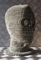 Brand New One (1) Hole Balaclava / Beanie Hat - Very Warm - Green Camouflage
