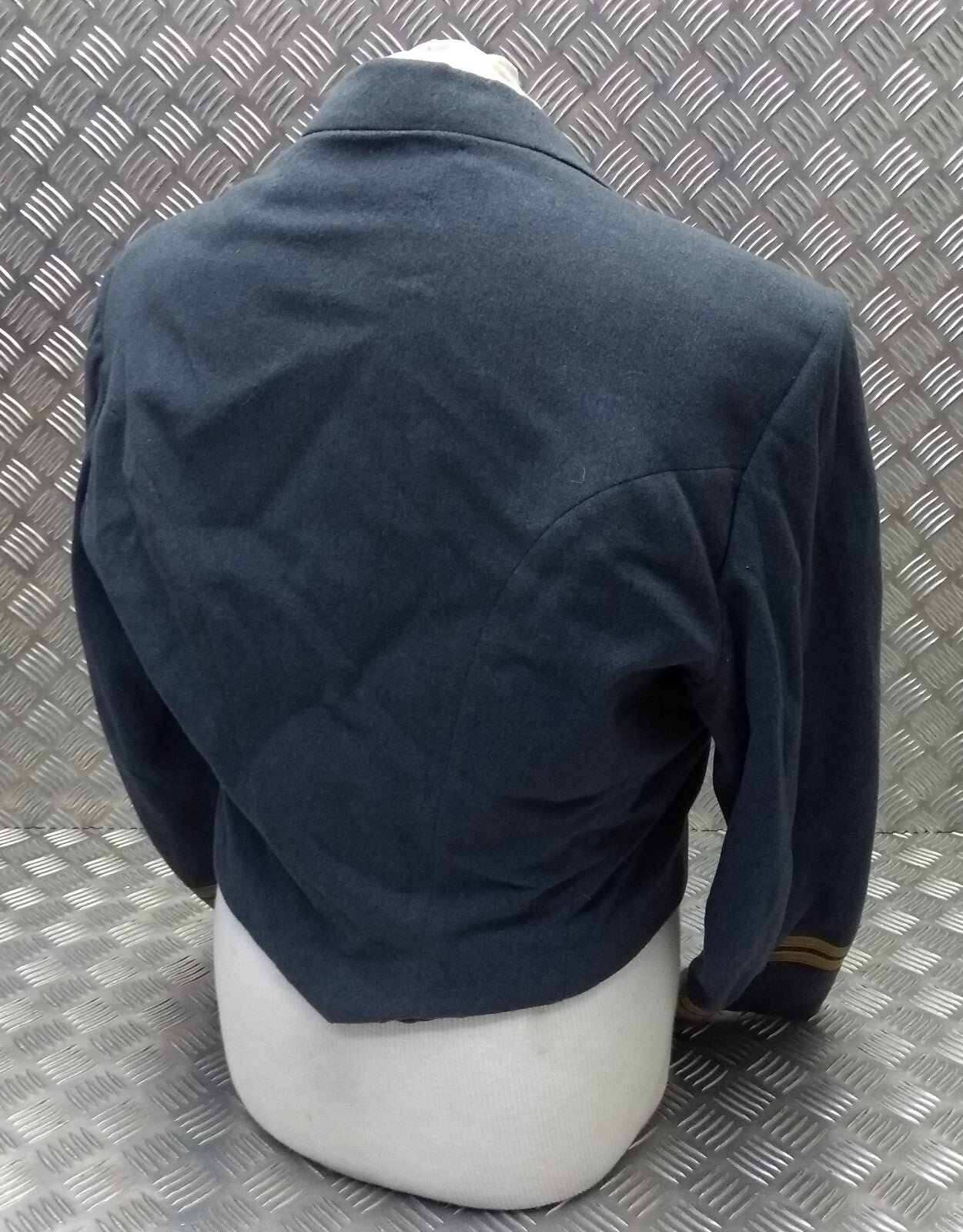 Vintage Mess Dress Jacket RAF Royal Air Force Blue Grey Colour Burton Clothing