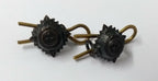 Vintage Rank Star Small Issue Subdued With Split Pin 1 Pair GIM144