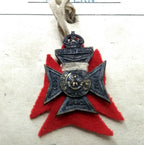 Genuine 1952 Vintage British Army Inspectorate of Stores Metal Badge Sample Card