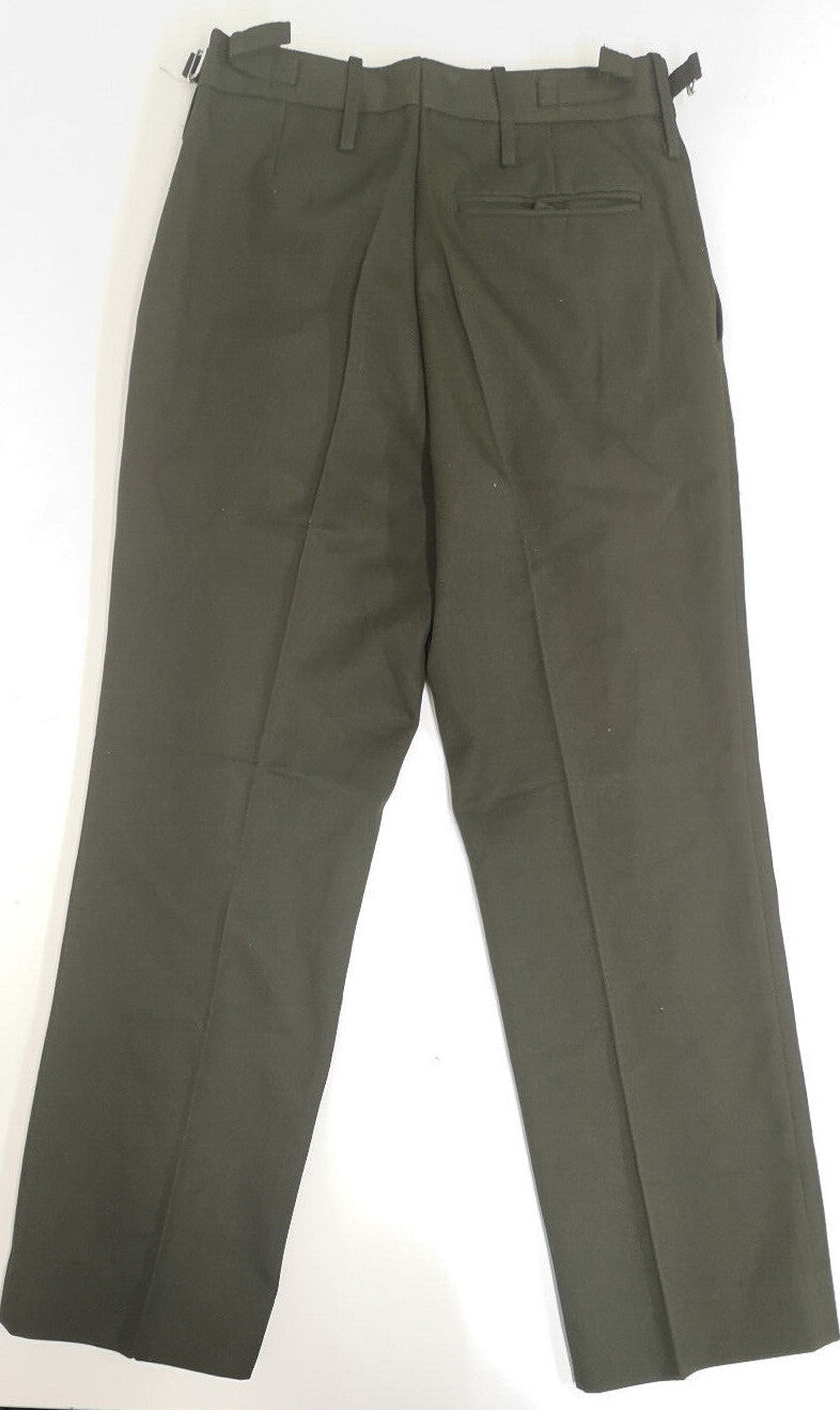 British Army Old Pattern Green Barrack Dress Trousers