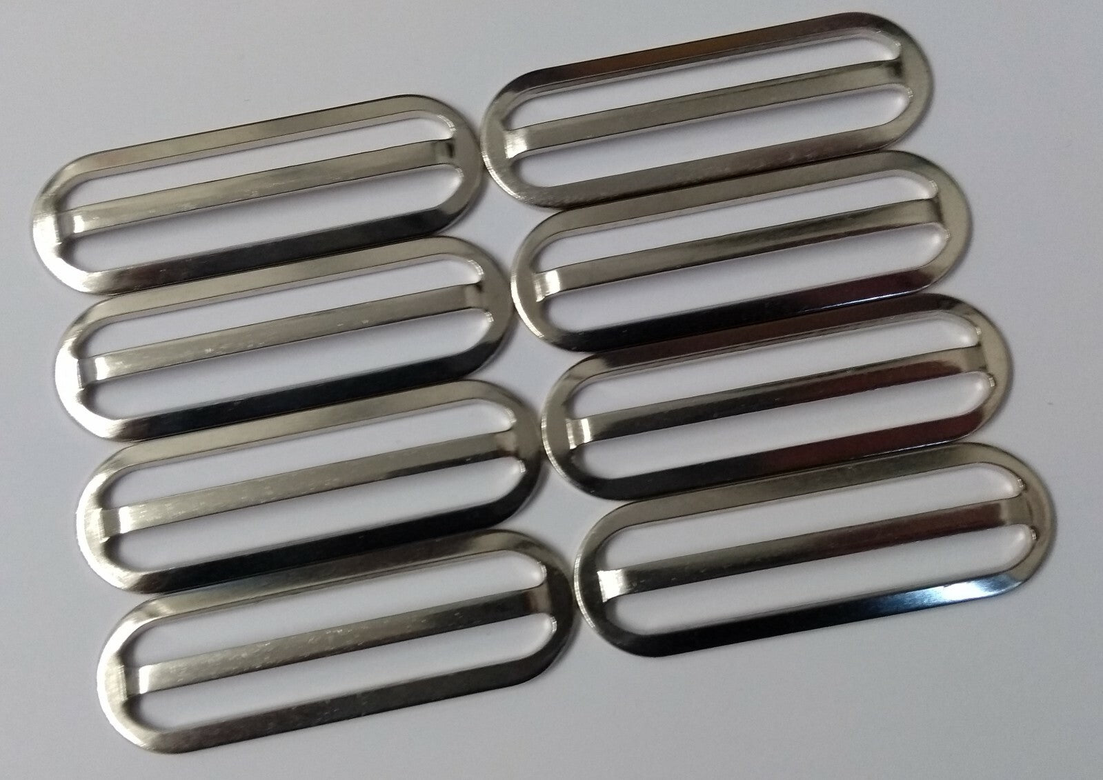 Genuine British Chrome Stable & Parade Belt Slider Adjuster X8 STD132