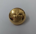 Genuine British Issue St Edwards Crown Metal Dress Buttons 26L NEW