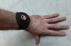 Rifles Egypt Wrist Strap British Army Gold Coloured Insignia Brown Leather Strap