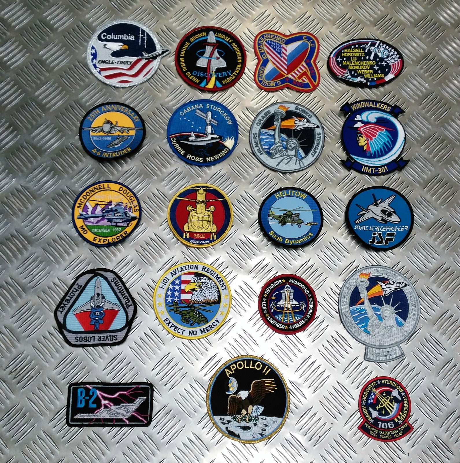 Space Mission / Aviation Patches USA NASA Soviet CCCP - Various
