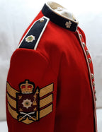 British Army Irish Red Tunic Scarlet Jacket IG With Gold Detail Good Size