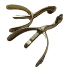 Swan Neck Spurs Short British Army / Officers & Soldiers Parade Boots