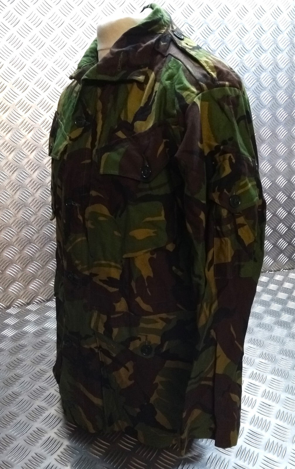 DPM Combat Jacket 1980s Pattern British Army Camo Smock Old Camouflage Design