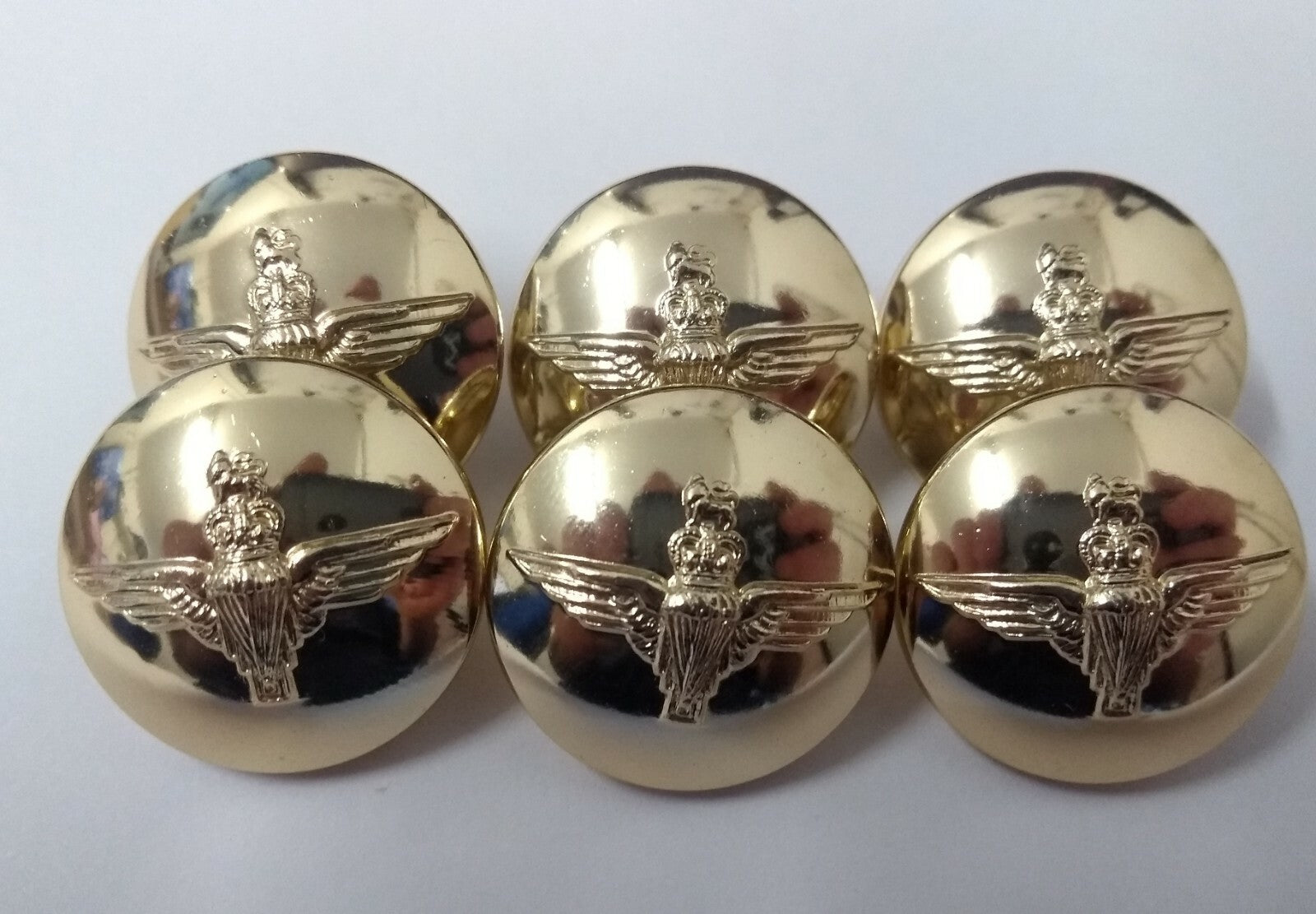 Genuine British Army Issue The Parachute Regiment Paras Dress Buttons 40L