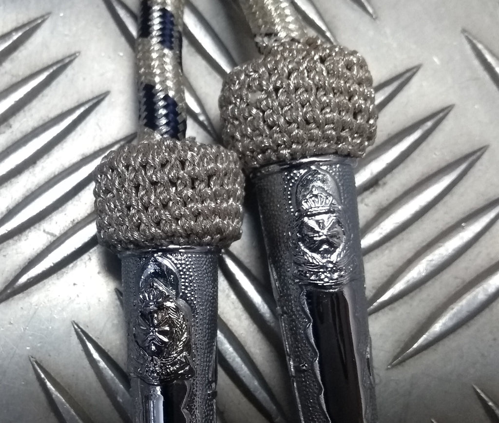Oman Silver Aiguillette Senior Officer Blue Fleck Ceremonial UK Made