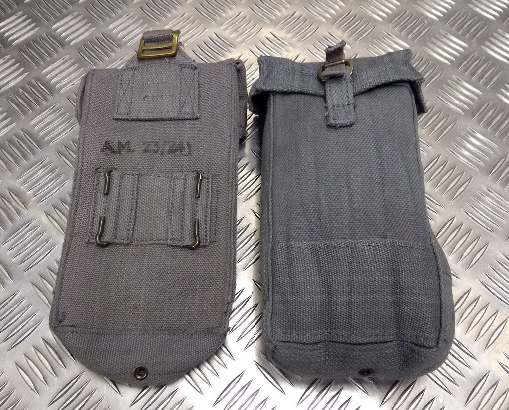 37 Pattern Pouch Large Webbing Utility Carrier Case 1950s RAF Royal Air Force Type NOS