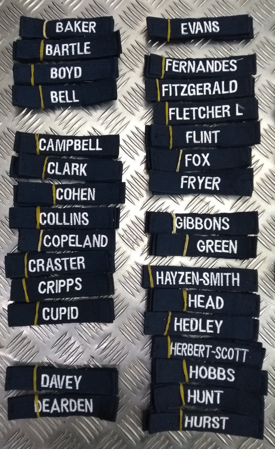 RN Name Badge Bar ID Patch PCS / AWD / Working Dress Various Names Available