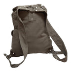 Vintage Army Military Style Canvas Backpack Rucksack Daypack Cotton Canvas