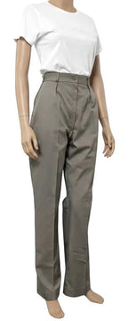 WRAF / RAF Royal Air Force Stone Trousers Royal Air Force Warm Weather Womans Safari Type Slacks - NEW
