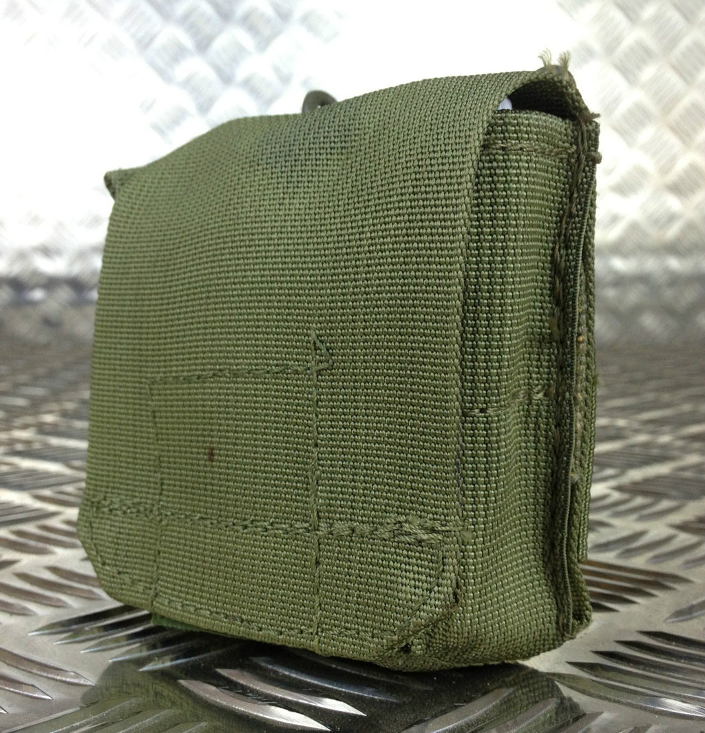 IDF Tactical Ammo / Ammunition Pouch Web / Codura G2- Olive Green x3