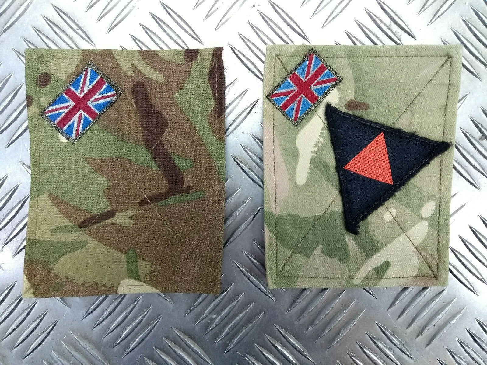 MTP Blanking Patches with 3rd UK Division Triangle TRF Genuine British Army