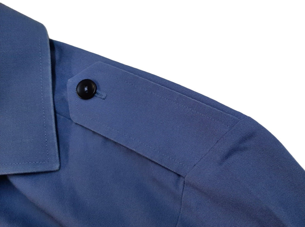 RAF Royal Air Force Shirt Working Long Sleeve Army / Air Force Blue Grey Colour