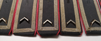 German Shoulder Boards Braided Epaulettes Various Colours & Ranks 12pcs