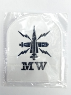 Royal Navy Mine Warfare (MW) – Basic Rate Blue on White Qualification Patch