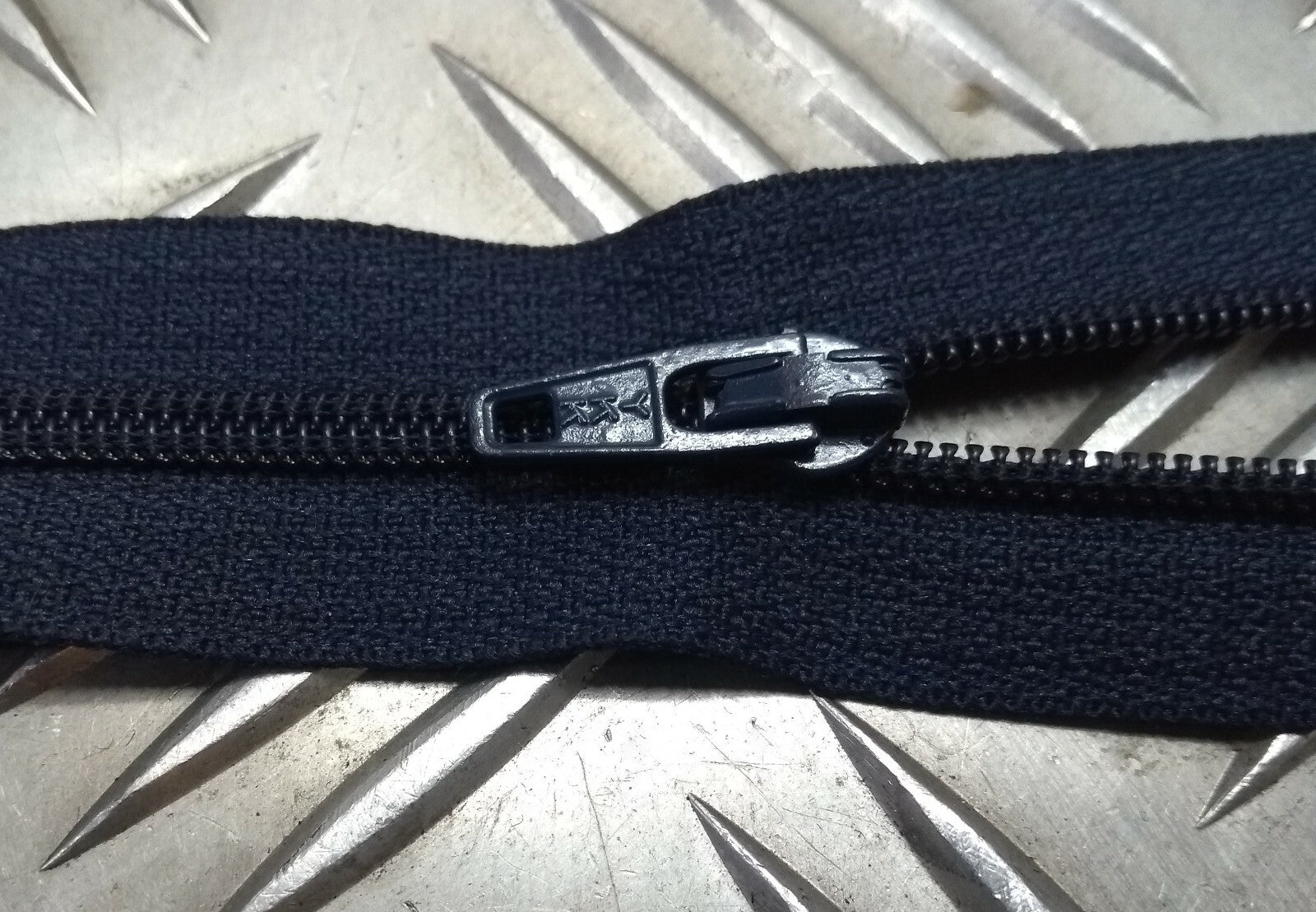 18cm Closed End YKK Zip Zipper RN Navy Blue