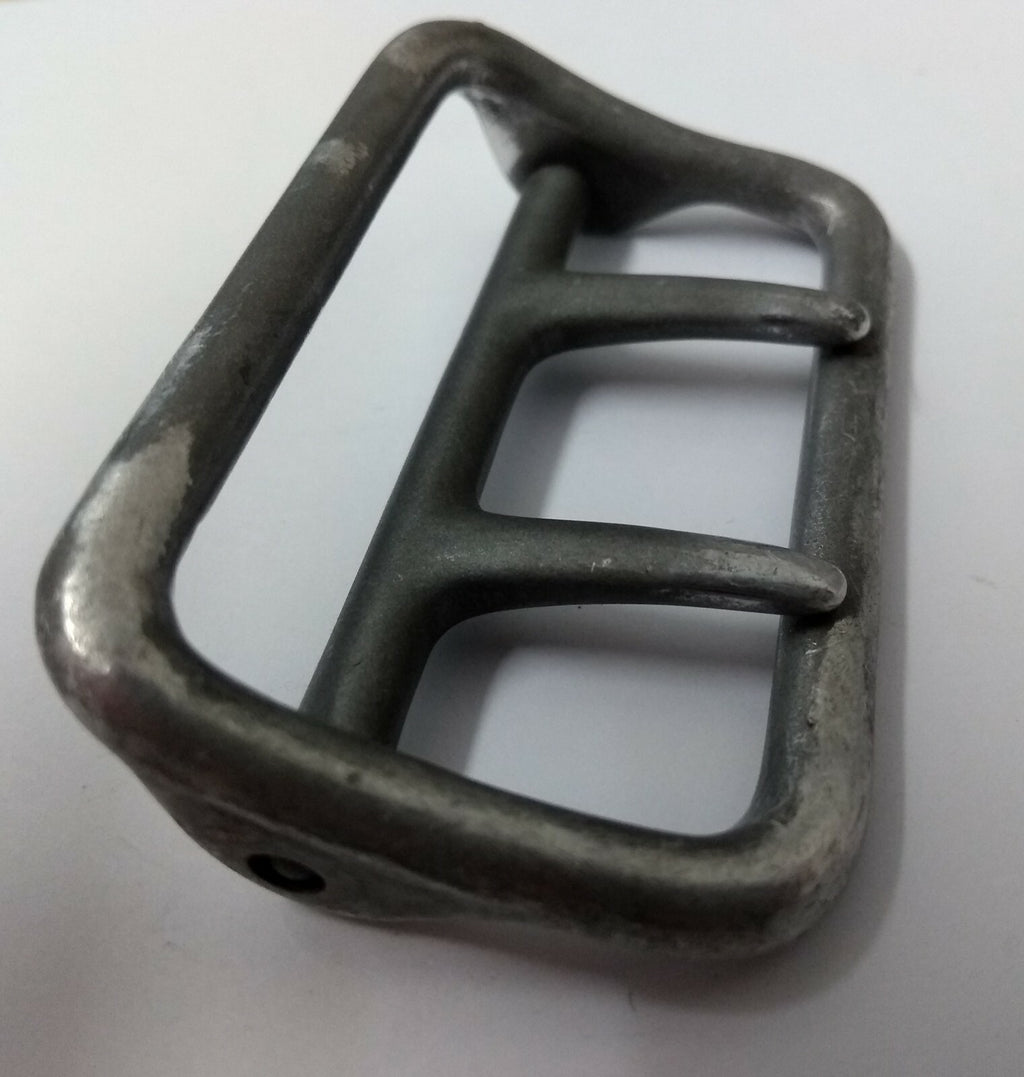 Webbing Belt Double Prong Buckle Slider & Buckles D Rings Vintage issue