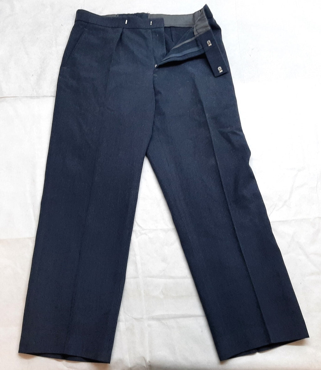 No1 Trousers RAF Royal Air Force Blue Grey Colour O/A Version Waist 34"