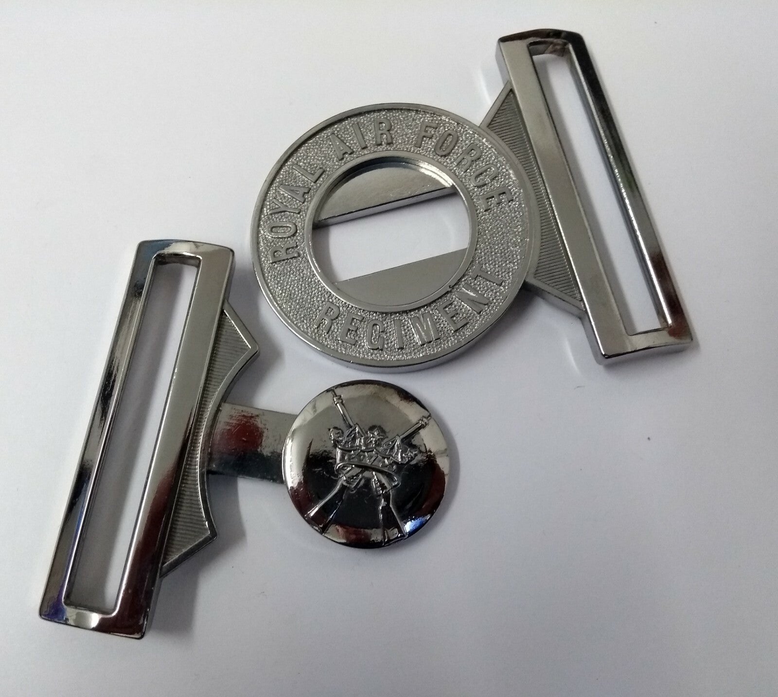 RAF Buckle Locket Royal Air Force Regiment Ceremonial Parade Stable Belt Buckle
