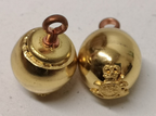 Royal Horse Artillery RHA Full Ball Mounted Gold Colour Ceremonial Buttons 22L