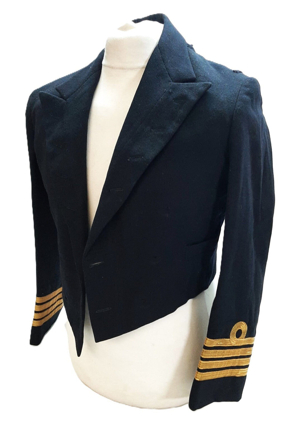 Navy Mess Jacket Captains Rank Vintage British Naval Dress RN 1961