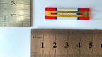 US USA Distinguished Service Medal Ribbon on Bar / Red Blue White