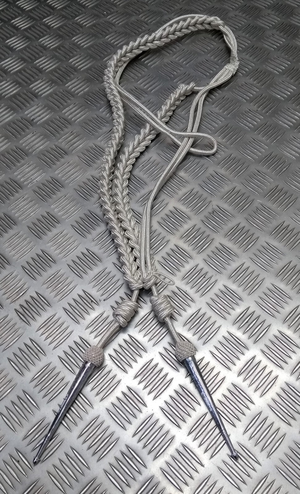 Aiguillette Officers Dress Cord For Ceremonial & Parade With Decorative Tip Ends