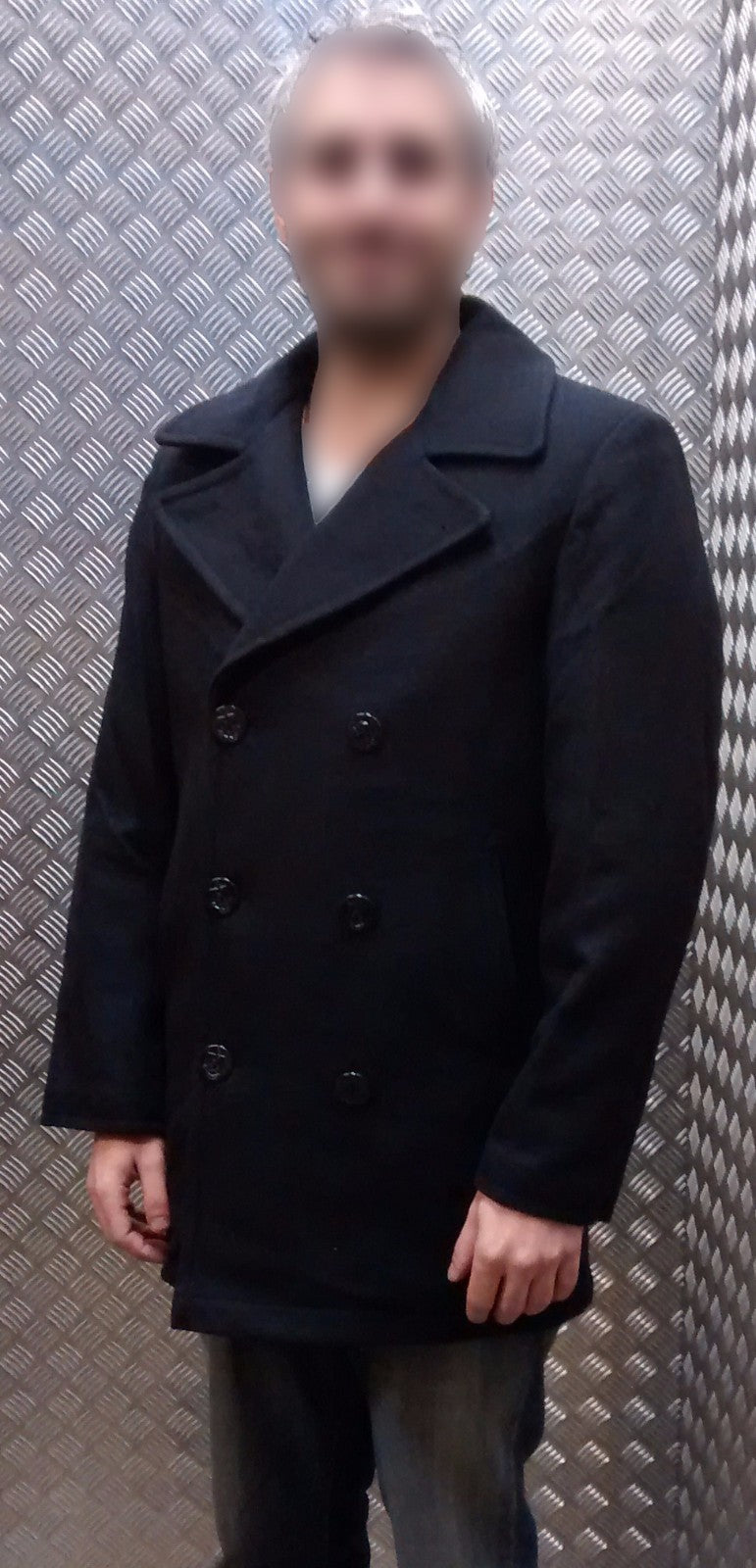 US Naval Vintage Style Reefer Peacoat USN Enlisted - BRAND NEW