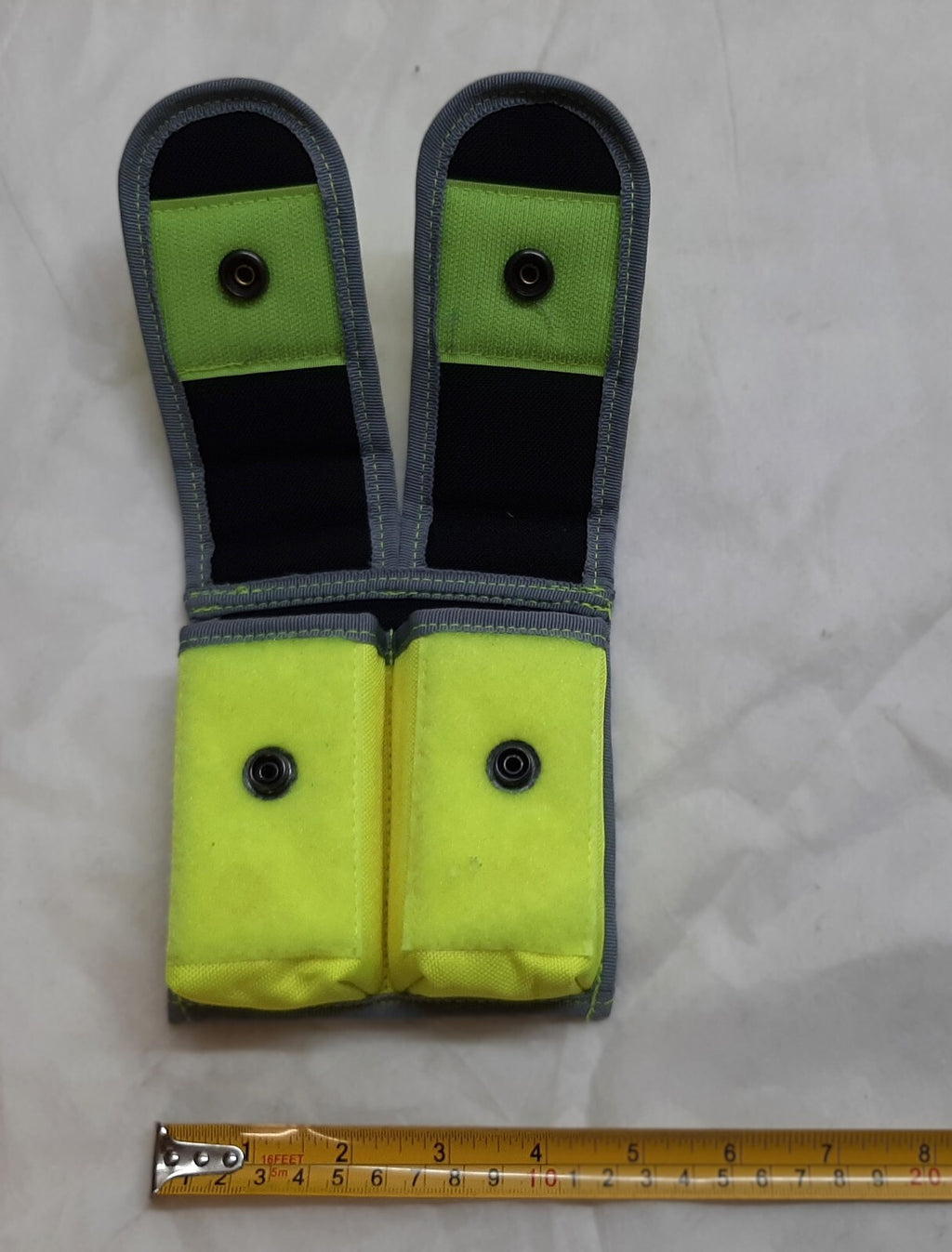 Magazine Ammo Pouch "Aegis" Hi Viz Double Molle 9mm Mag Accessory Holder X2 NEW