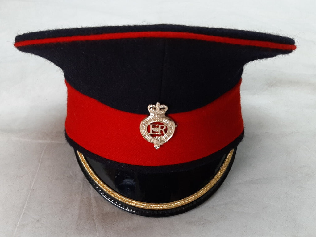 No1 Life Guards Dress Hat British Army Troopers Visor Cap With LG Insignia 54cm