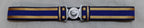 Hobson Production Sample Blue & Gold Ceremonial Belt With RAF Royal Air Force Locket