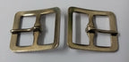 Genuine British Issue 13mm Nickel Plated Small Roll Buckles X4 STD45