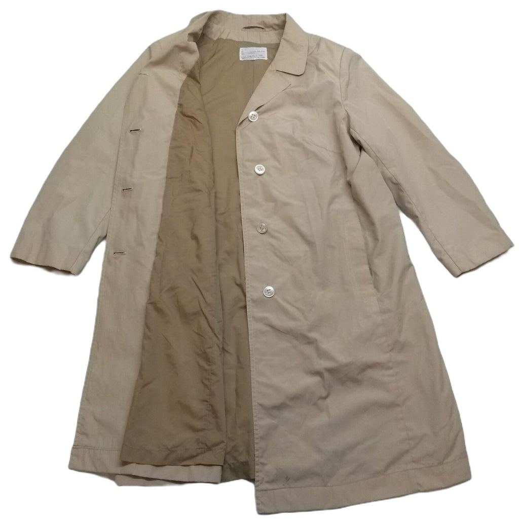 Single Breasted Raincoat Desert / Stone / Beige Lightweight Tropical Rain Mac 22