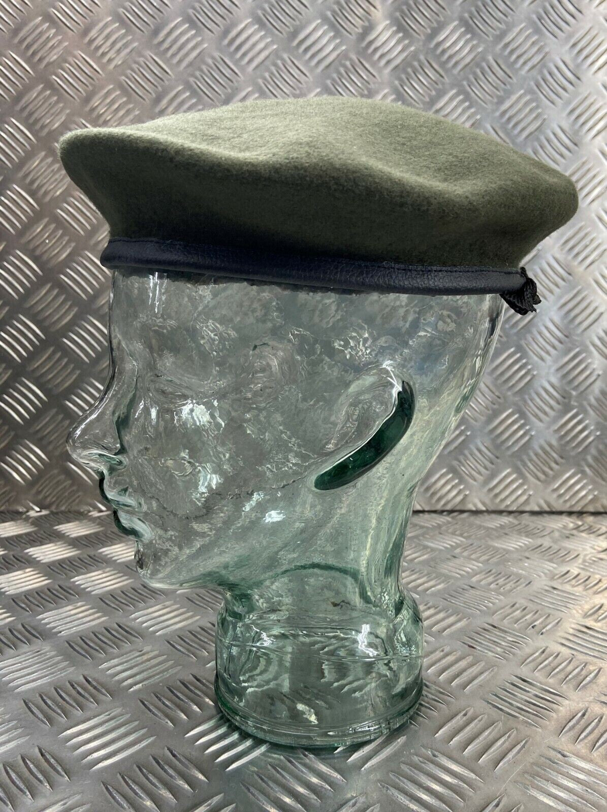 British Made Khaki Green General SD Issue Beret Cap Genuine Spec 58cm