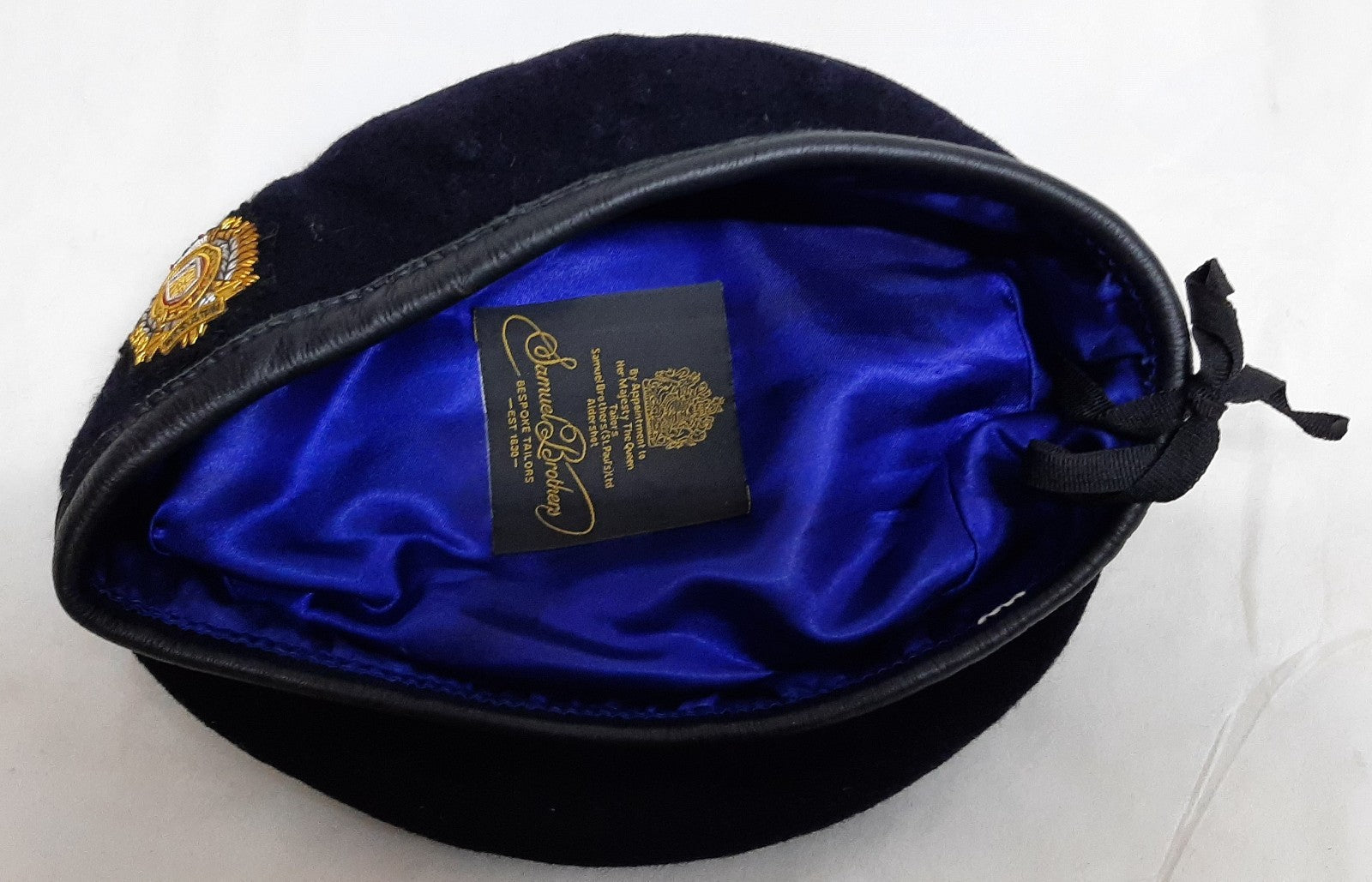 RLC Beret British Army The Royal Logistic Corps Beret with Leather Trim 54cm