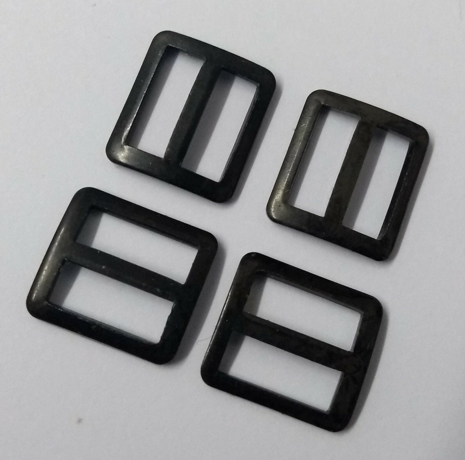 3/8" Strap Slider Stay Subdued Metal Buckles 3 Pairs STD83 X 6