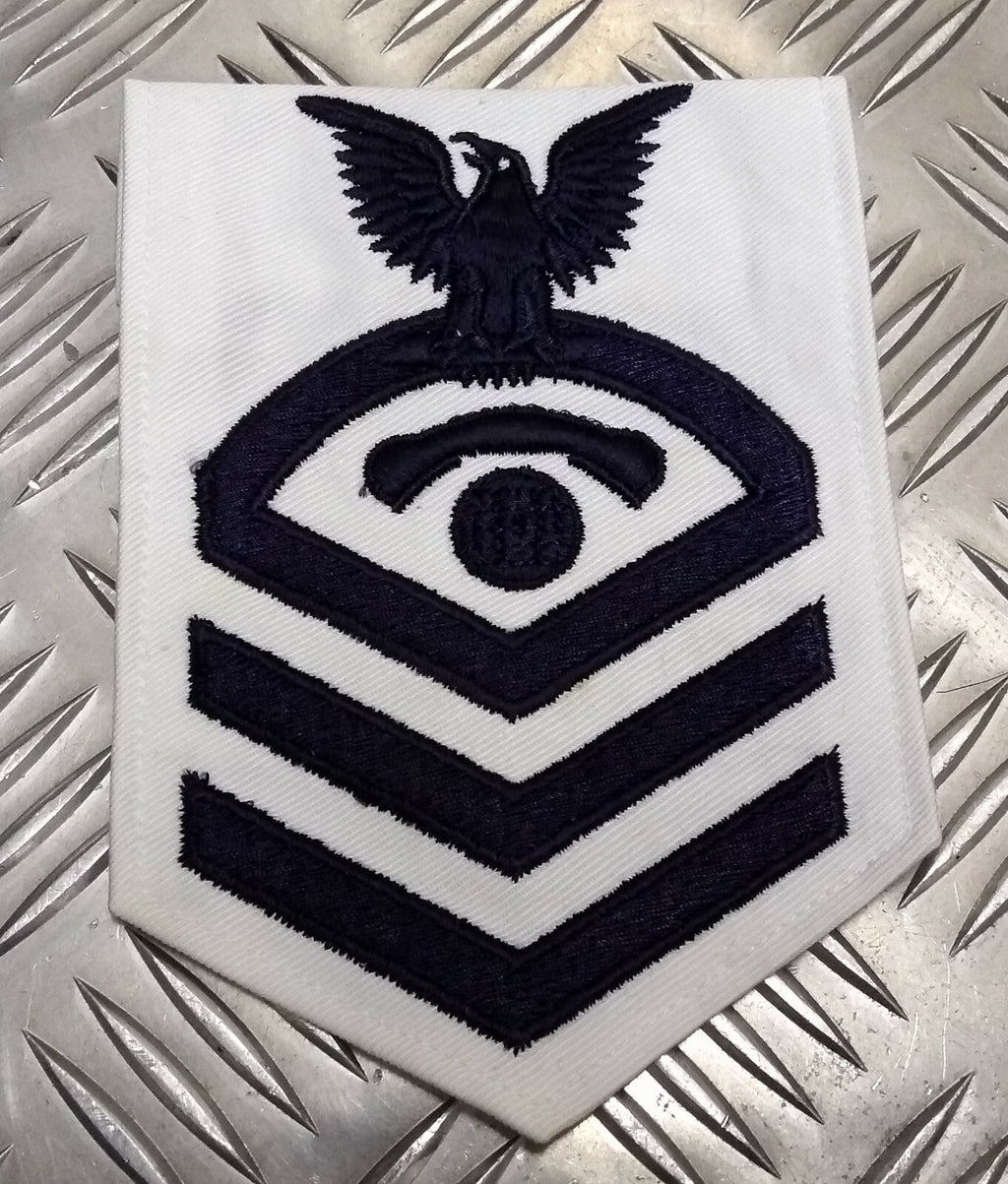 Genuine Vintage U.S USN Navy Issue C.P.O Chief Petty Officer ICT Patch