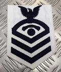 Genuine Vintage U.S USN Navy Issue C.P.O Chief Petty Officer ICT Patch