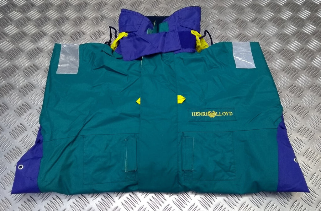 Vintage Henri Lloyd Sailing Jacket Foul Weather Waterproof Active Sports Wear