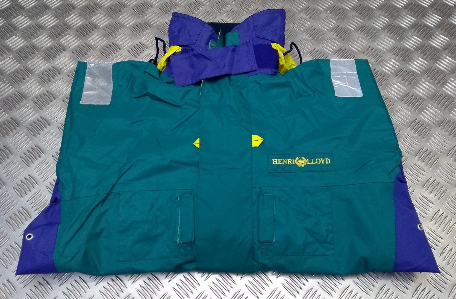 Vintage Henri Lloyd Sailing Jacket Foul Weather Waterproof Active Sports Wear