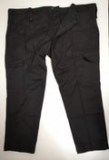 British Army Lightweight Combat / Fatigue Black Trousers Waist 130cm Leg 80cm