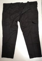 British Army Lightweight Combat / Fatigue Black Trousers Waist 130cm Leg 80cm