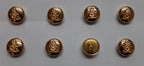 Royal Artillery Buttons 22L Small British Army Mounted R.A Cannon Insignia