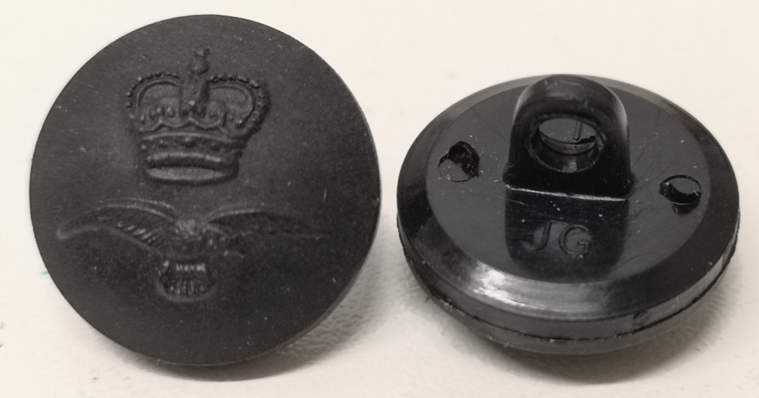 RAF Royal Air Force Airforce Tropical Buttons for Dress Jackets or ATC Lanyard Black Type 27L